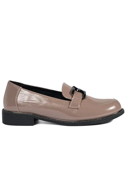 béžová Dámske mokasíny mokasíny ze...