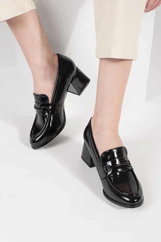 čierna topánky dámske mokasíny na...