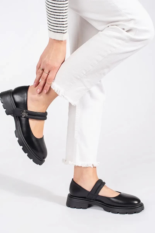 čierna Dámske čižmy na rovnej...