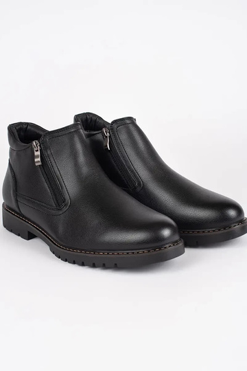 čierna zima čižmy pánske... 2