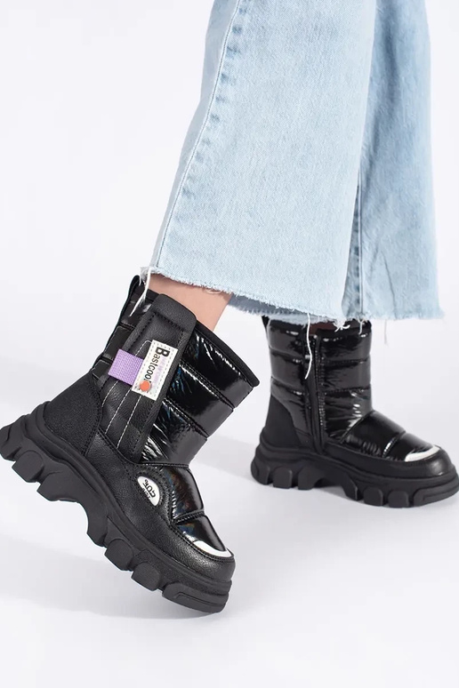 paplón Dámske snehule dievčenský lesklý