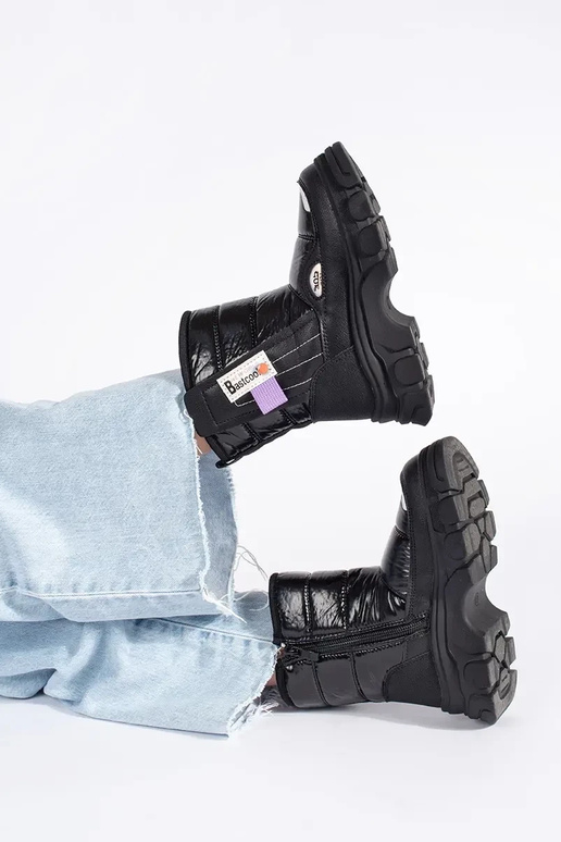 paplón Dámske snehule dievčenský lesklý