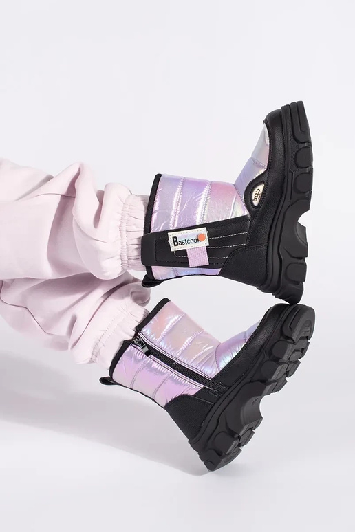 paplón Dámske snehule dievčenský lesklý