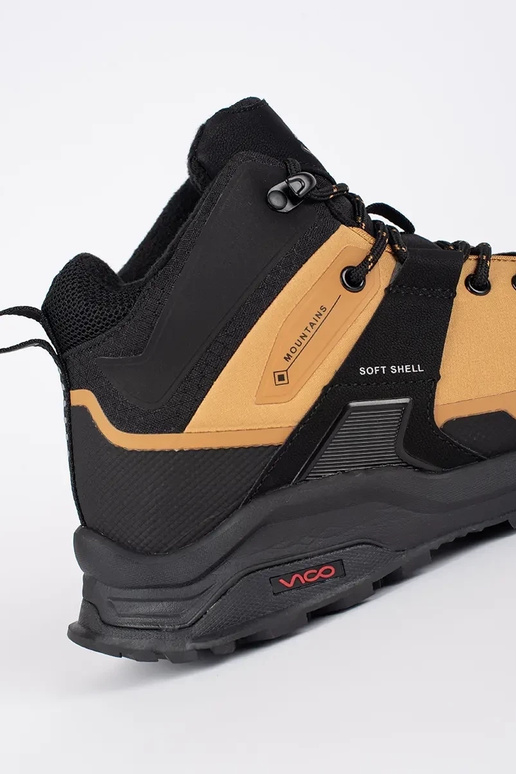 Hnedá farba vysoká topánky pánske...