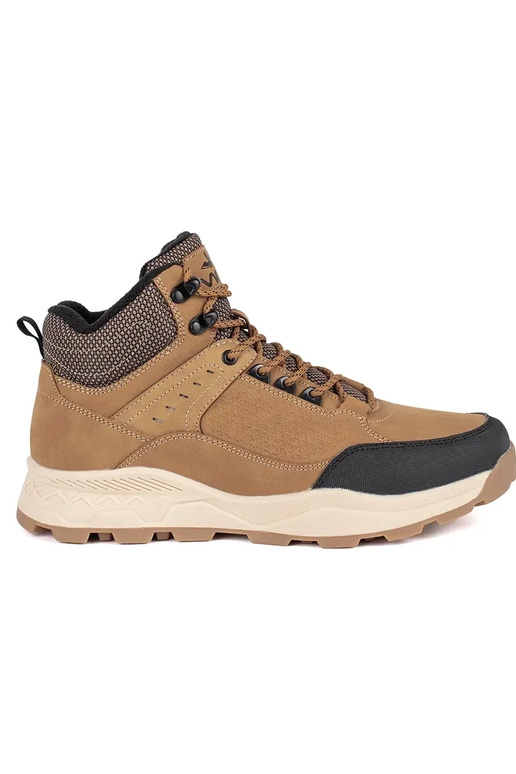 Hnedá farba trekking topánky pánske...