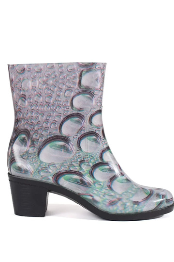 Gumové čižmy In krople na...