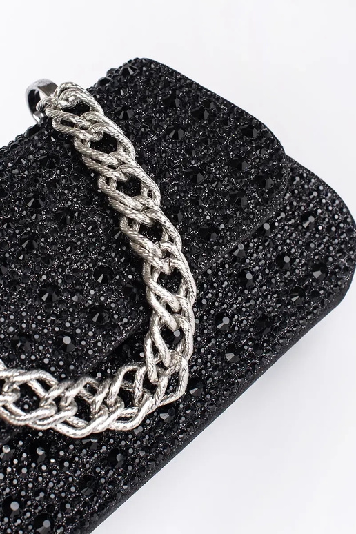 čierna málo Kabelka In cekiny ze...