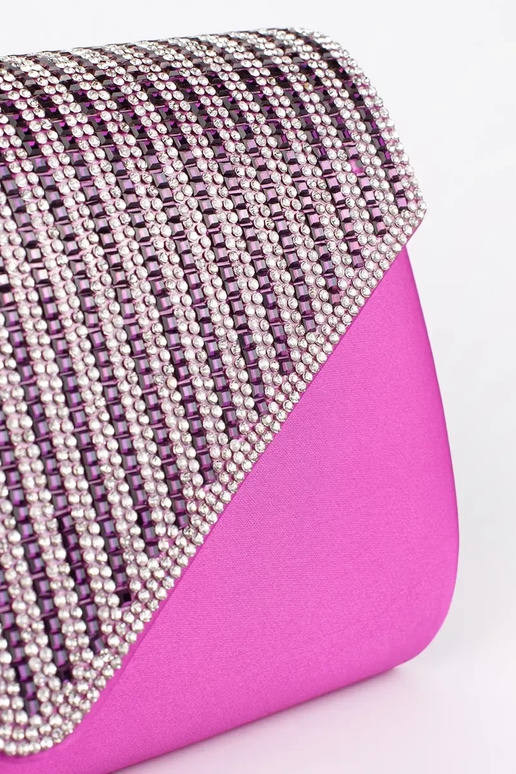 Fialová málo Kabelka spojková taška...