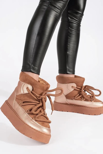 Hnedá farba čipkovaný... 2