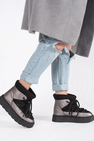 Čierna a-striebro čipkovaný... 2