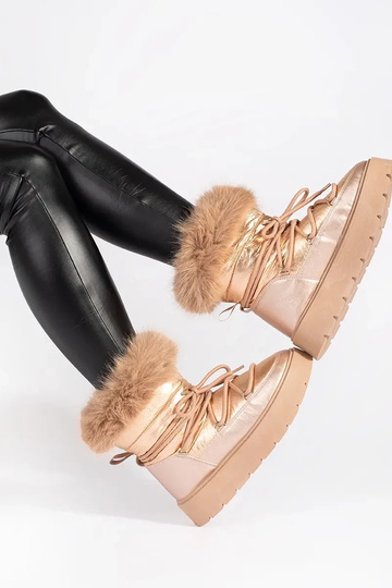 zlatej farby Dámske snehule... 2