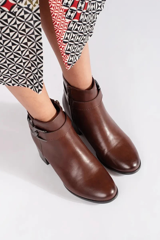 Hnedé topánky Sergio Leone na vysokom...