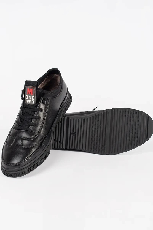 Čierne teplé športové topánky