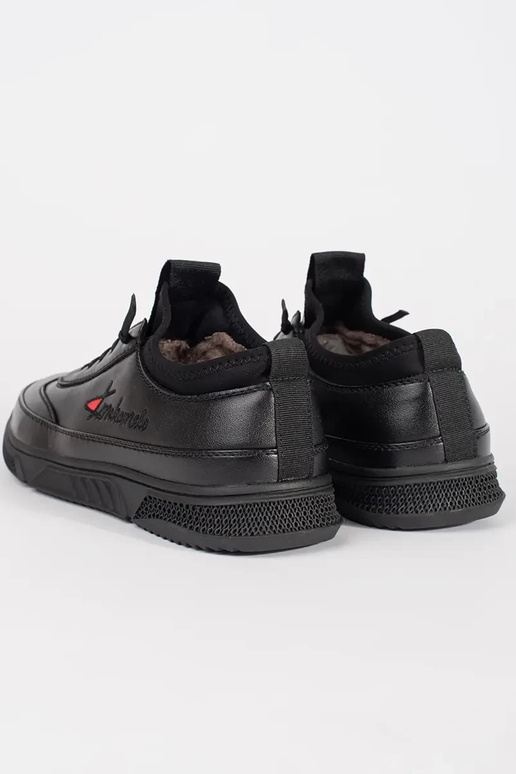 Čierne teplé športové topánky