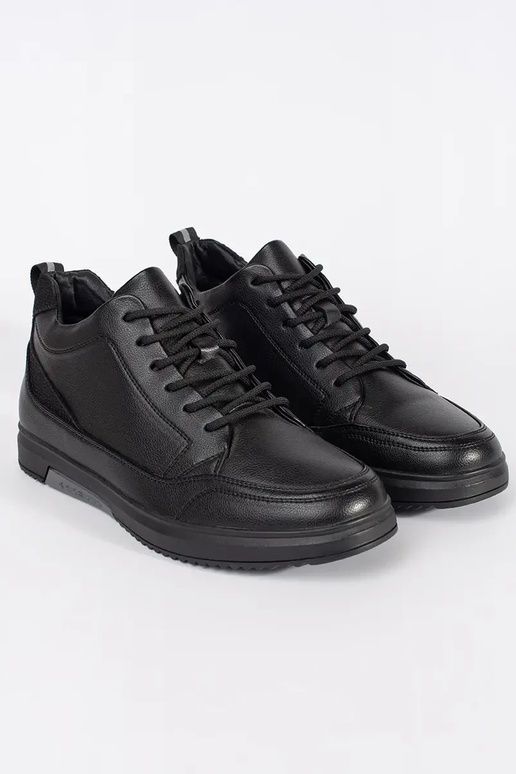 Čierne pánske teplé topánky