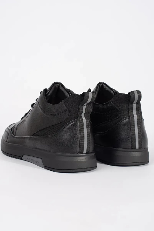 Čierne pánske teplé topánky