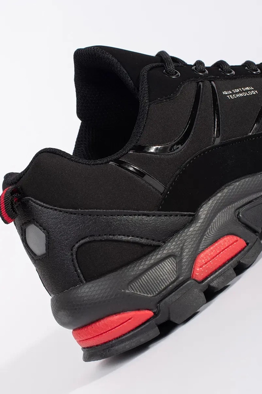 Čierne trekingové topánky DK