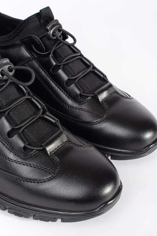 Čierne nízke športové tenisky