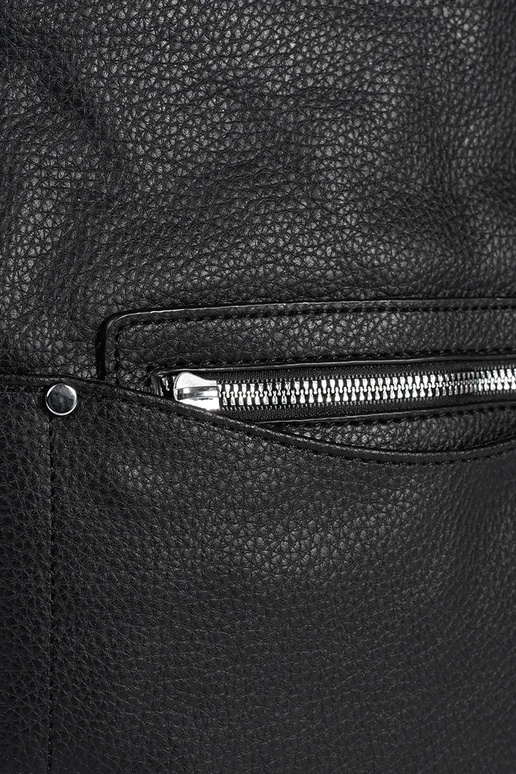 Čierna kabelka-ruksak