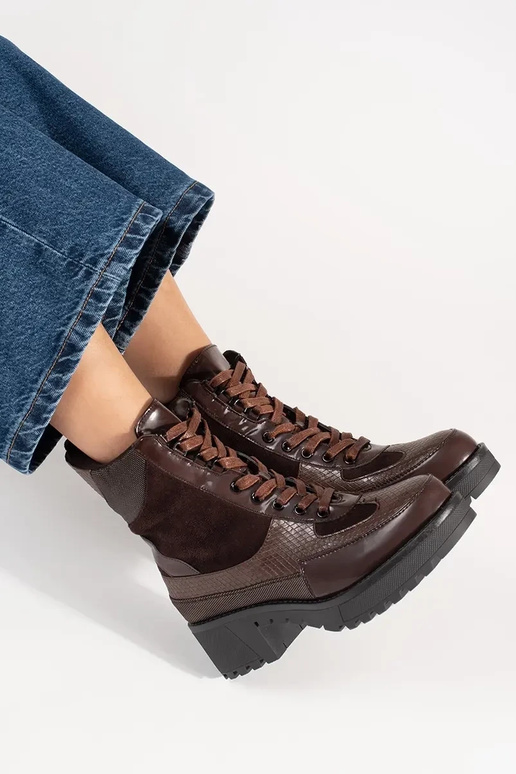 bordové topánky na nízkom podpätku so... bordové topánky na nízkom podpätku so...