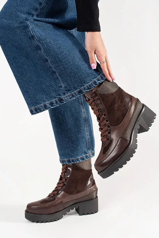 bordové topánky na nízkom podpätku so... bordové topánky na nízkom podpätku so...