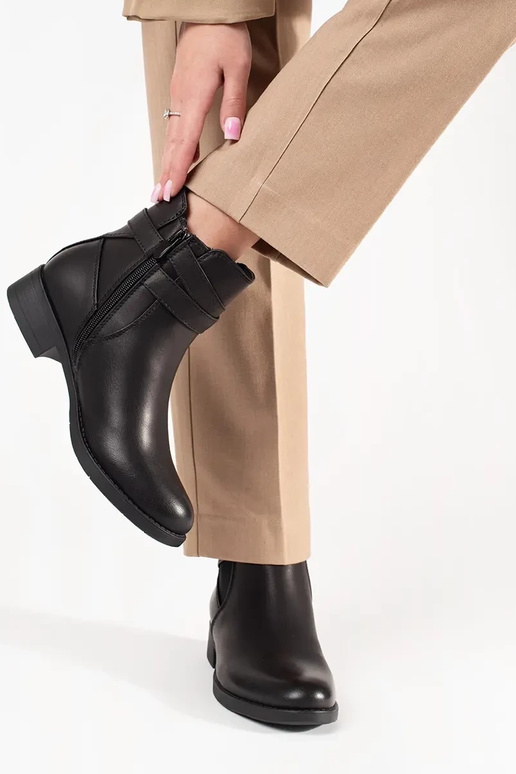 Čierne dámske topánky