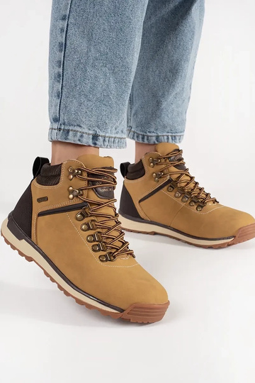 Hnedé trekingové topánky 2