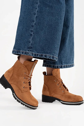 hnedé topánky so šnúrkami 2