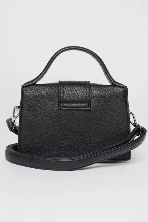 Čierna malá taška s rúčkou