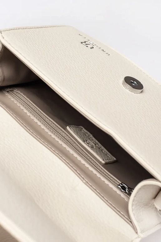 Jasne béžová malá taška s rúčkou