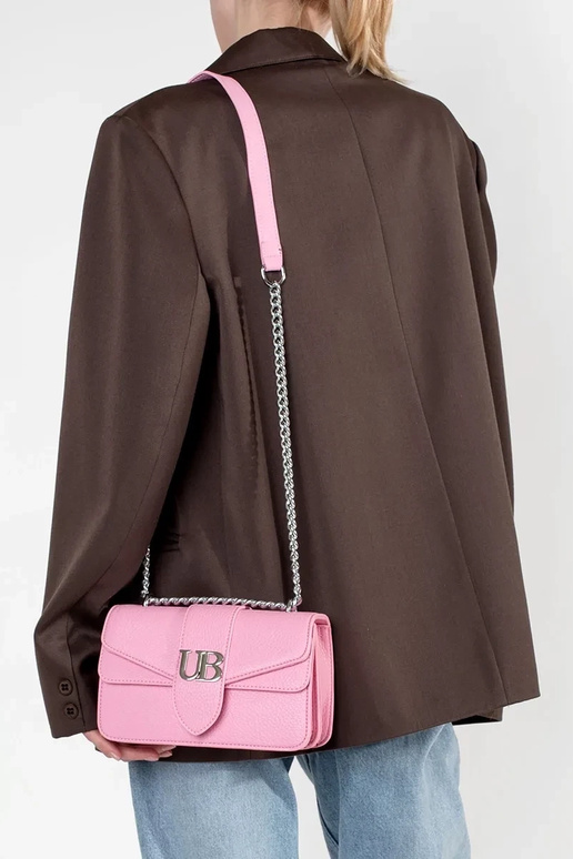 malá ružová dámska kabelka so...