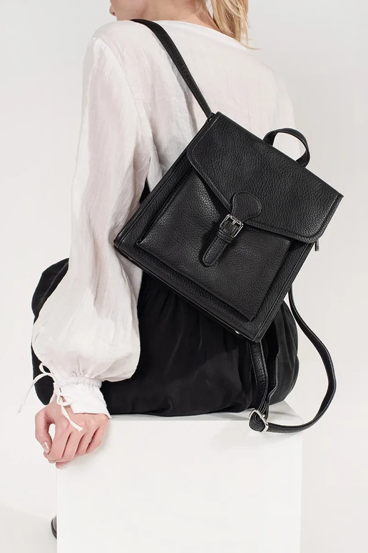 Čierny dámsky ruksak