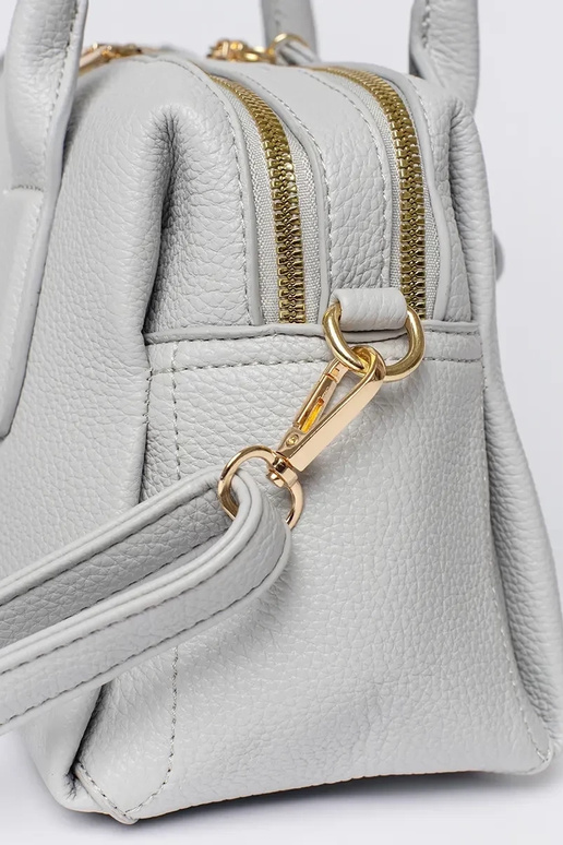 Šedá dámska kabelka