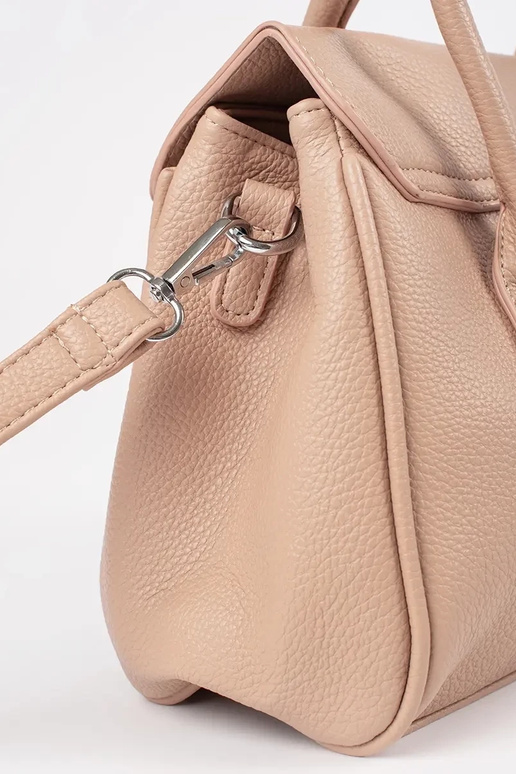 Ružová dámska kabelka s popruhmi