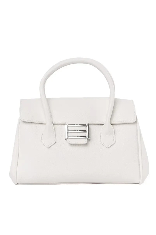 Sivá dámska kabelka s popruhmi