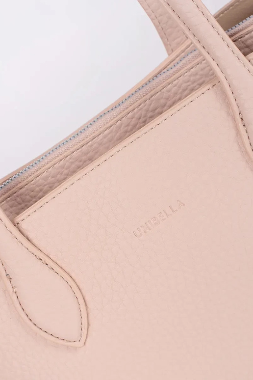 rožová shopper taška z eko kože