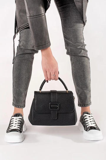 Čierna malá kabelka so... 2