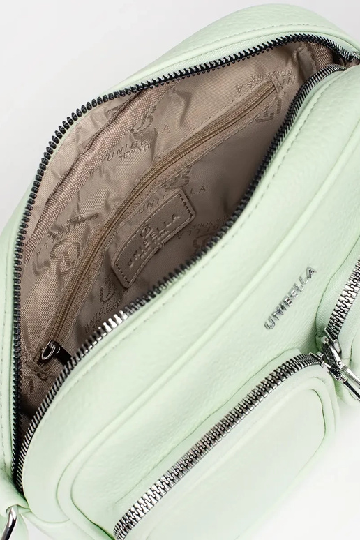 zelená malá taška s vreckami