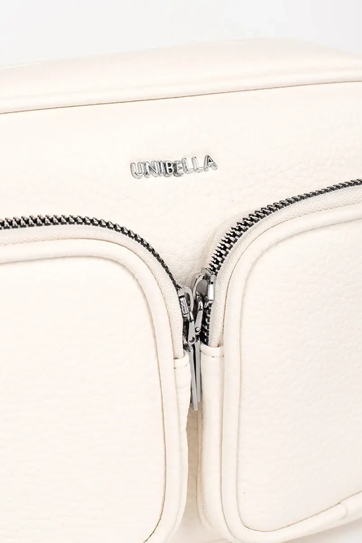 Ružová malá kabelka s vreckami