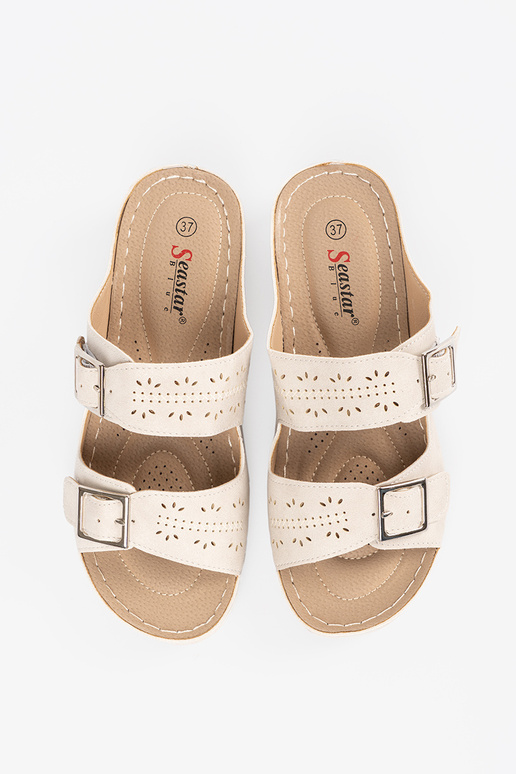 Sandalové šľapky na nízkej platforme... Sandalové šľapky na nízkej platforme...