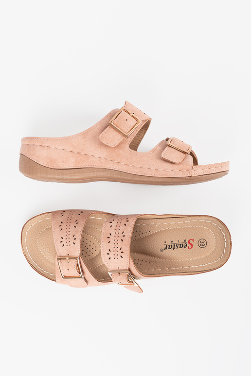 Sandalové šľapky na nízkej platforme... Sandalové šľapky na nízkej platforme...