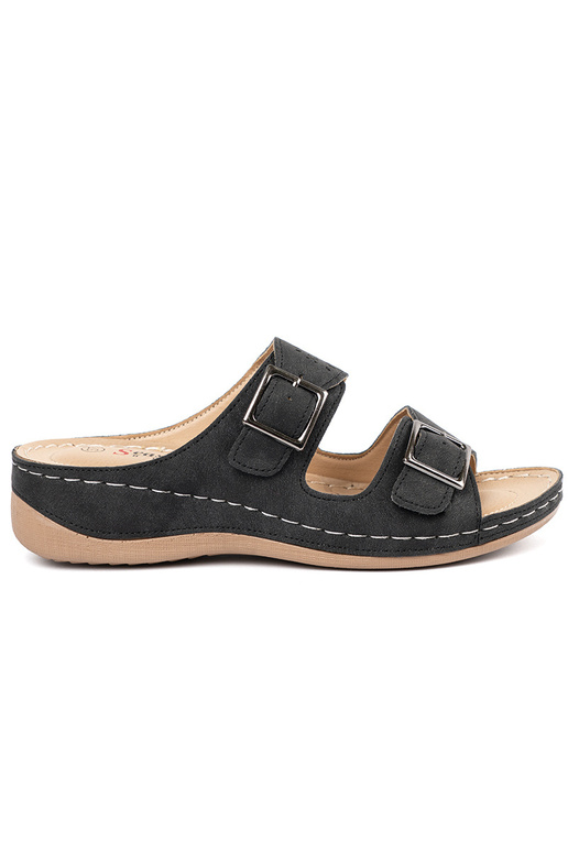 Sandalové šľapky na nízkej platforme...