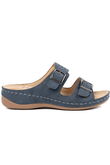 Sandalové šľapky na nízkej...