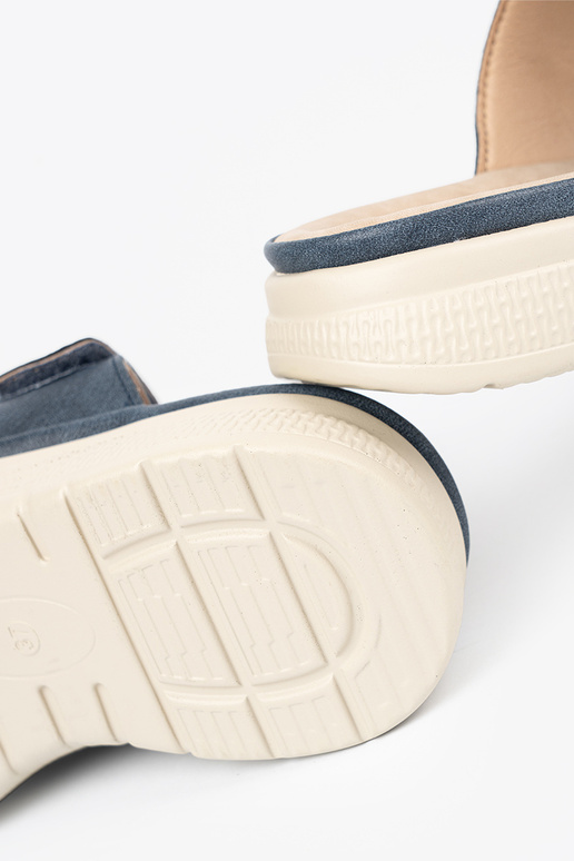 Pohodlné dámske šľapky s lepkami Pohodlné dámske šľapky s lepkami