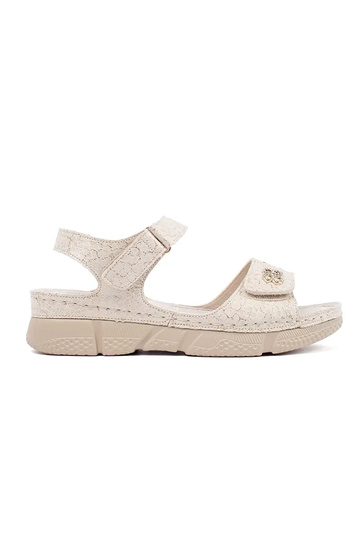 slonovinové sandály pre ženy