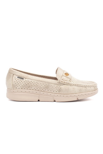 modré sandále z semišu