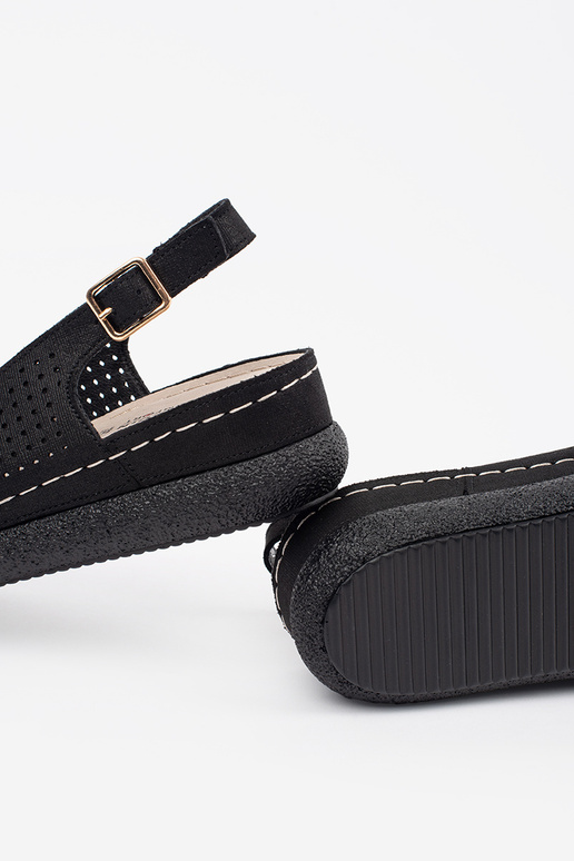 čierne pohodlné sandále čierne pohodlné sandále