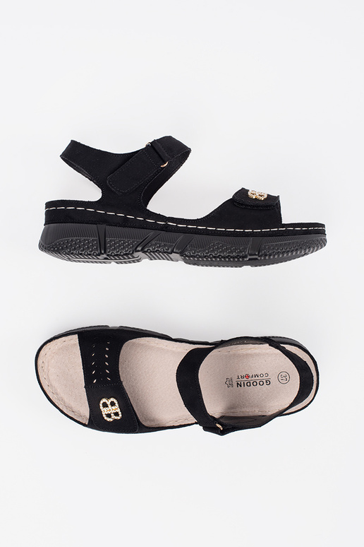 čierne sandále dámske