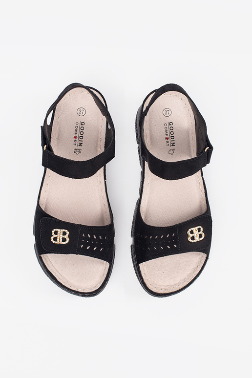 čierne sandále dámske