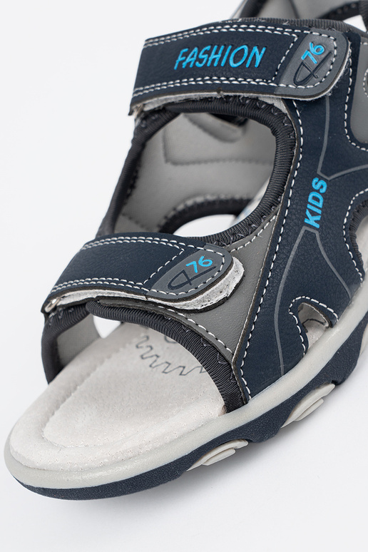 Tmavomodré chlapčenské sandále